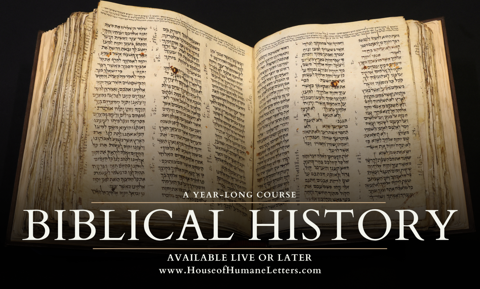 2025-2026 Biblical History (7th-9th Grade) – Wednesdays, 2:30pm-3:30pm ET
