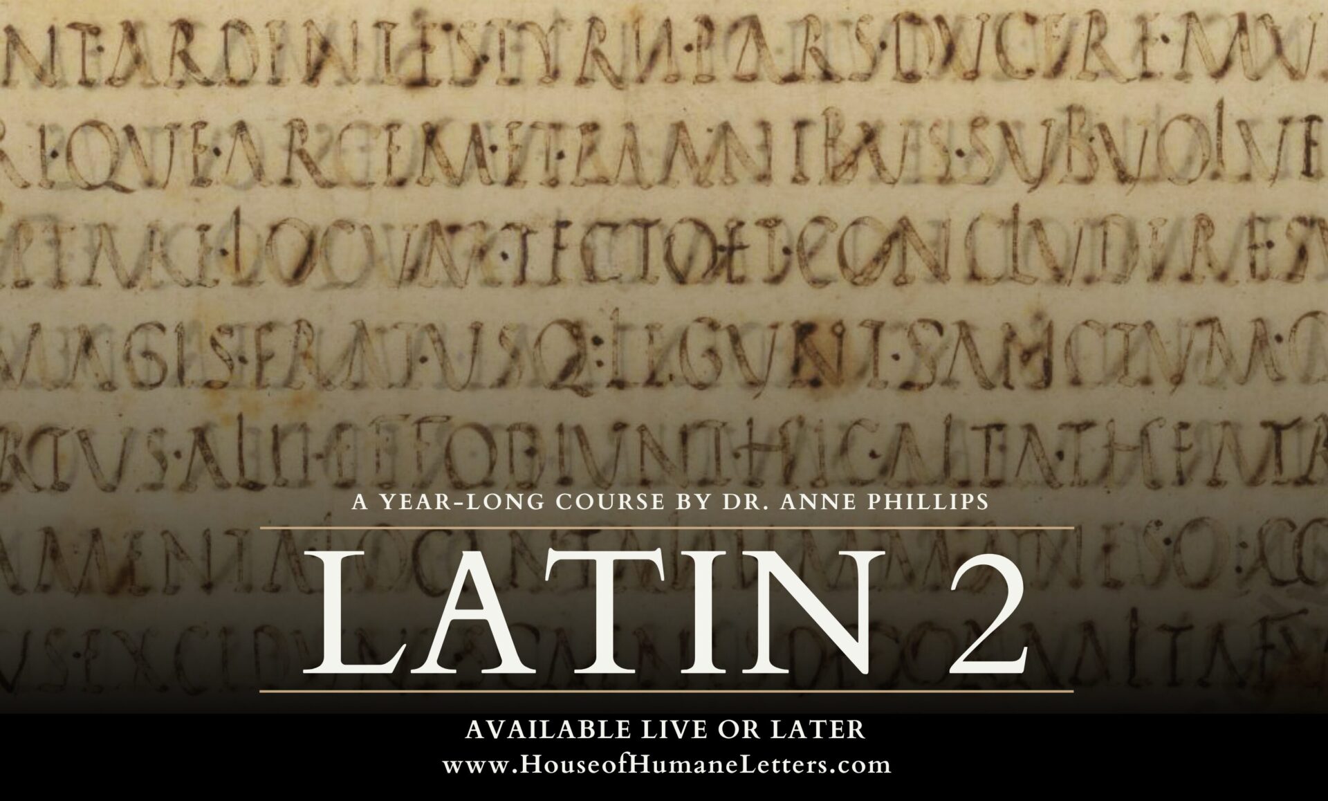 2025-2026 Latin 2 – Fridays, 3:00pm-4:30pm ET