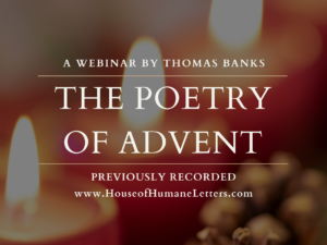 The Poetry of Advent (Previously Recorded Webinar)