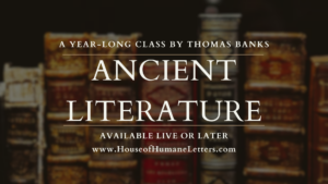 2025-2026 Ancient Literature (Greece and Rome)