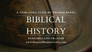 2025-2026 Biblical History (7th-9th Grade)