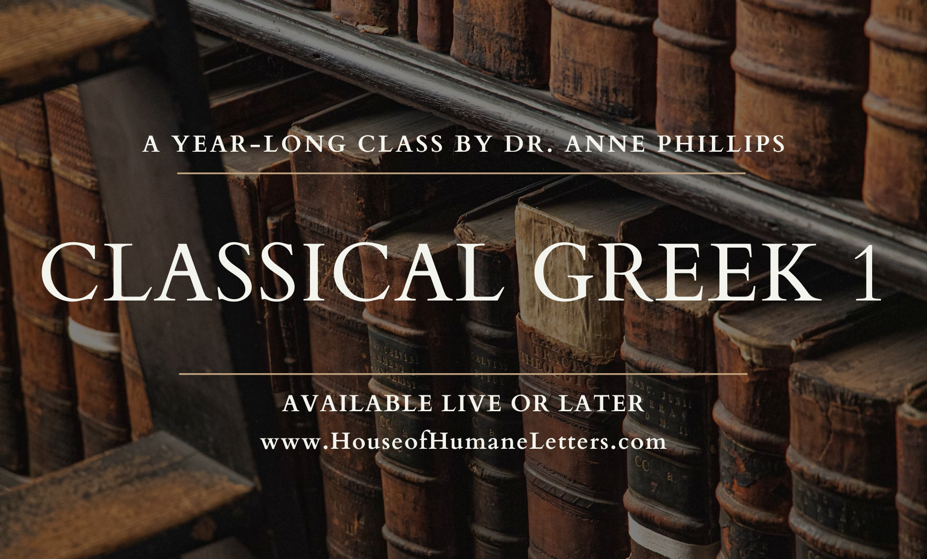 2025-2026 Classical Greek 1 – Asynchronous