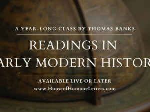 2025-2026 Readings in Early Modern History (1500-1800)
