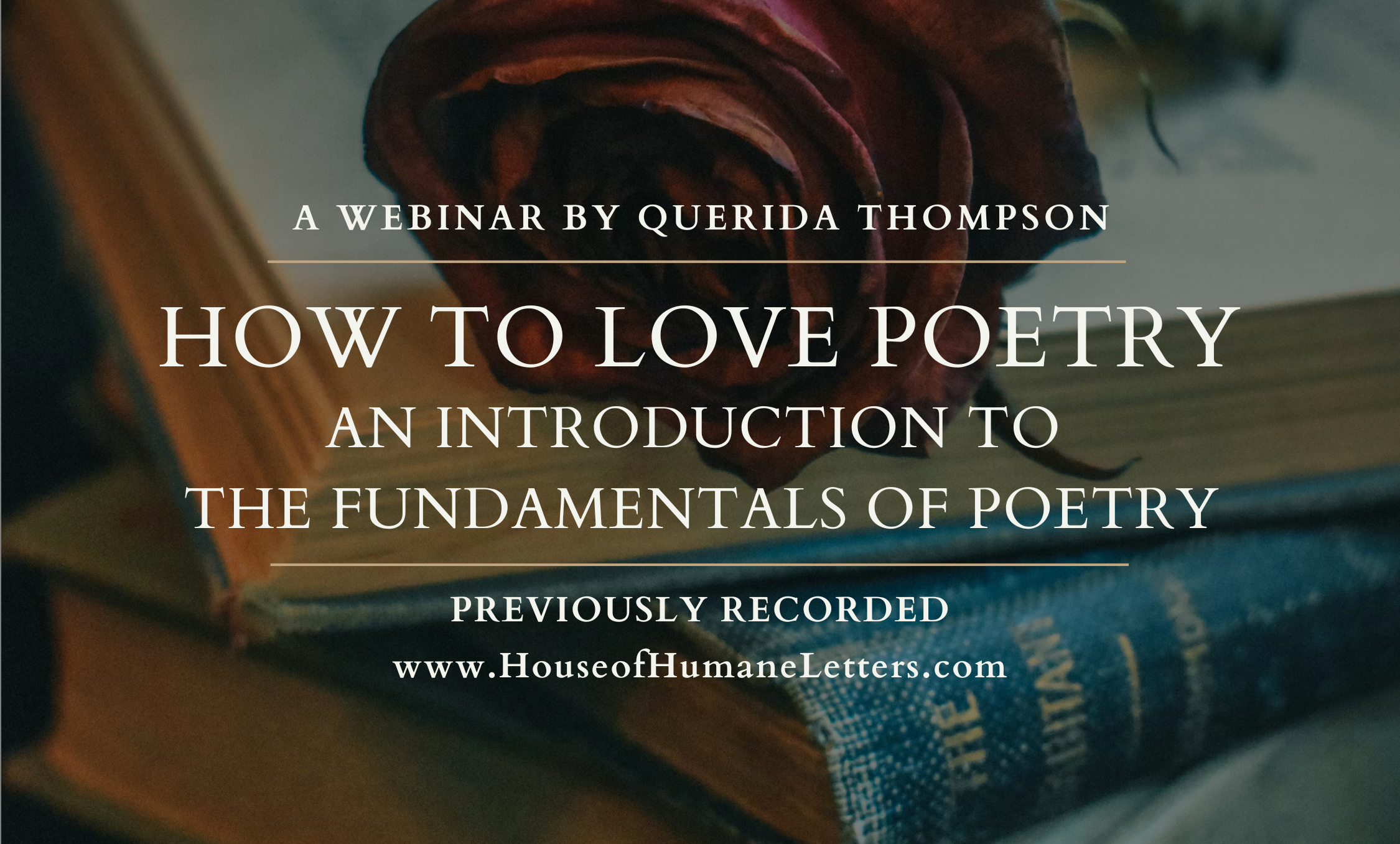 How to Love Poetry
