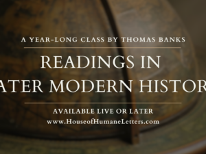 2025-2026 Readings in Later Modern History (1800-2000)