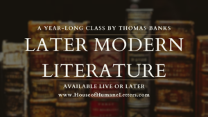 2025-2026 Later Modern Literature (1850-1950)