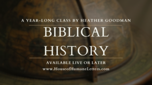 2026-2027 Biblical History (7th-9th Grade)