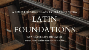 2026-2027 Latin Foundations (Spring Semester Only)