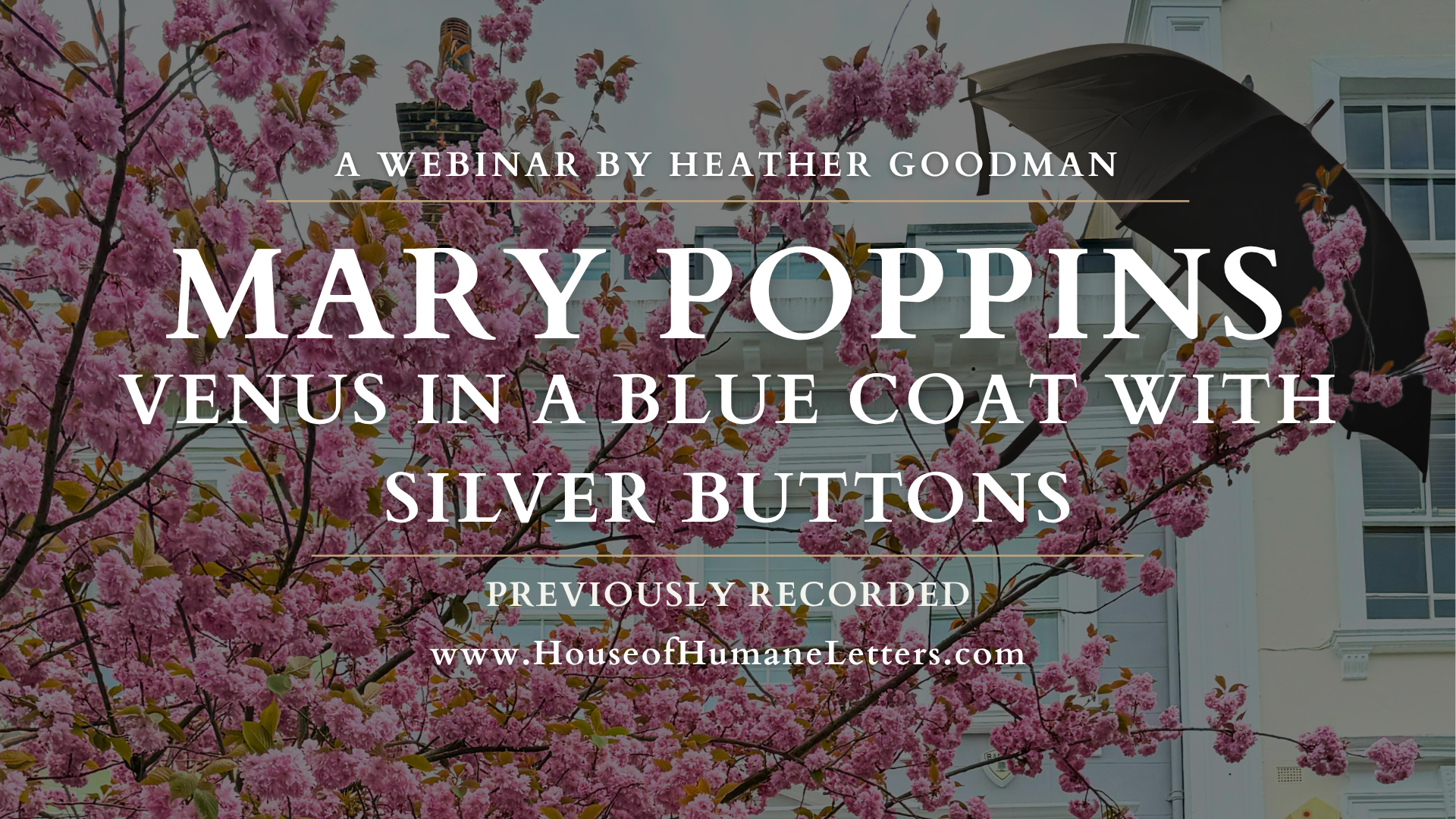 Mary Poppins: Venus in a Blue Coat with Silver Buttons