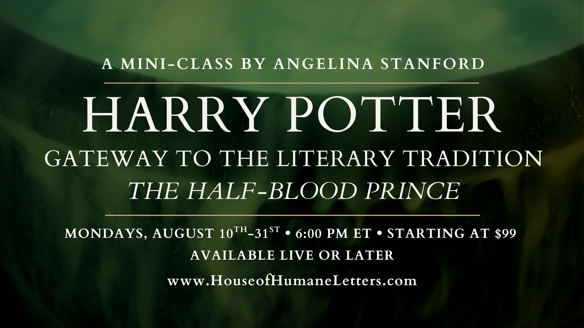 Harry Potter - Gateway to the Literary Tradition (Class 3)